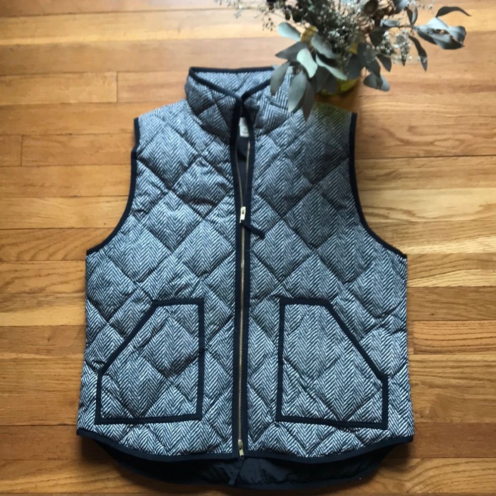 J Crew Puffer Vest